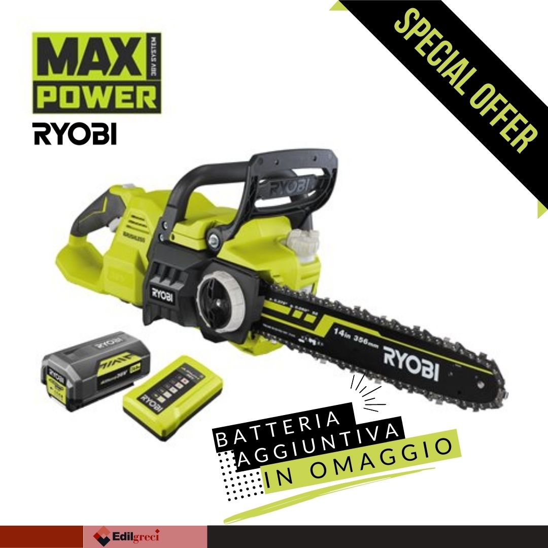 motosega elettrica Ryobi