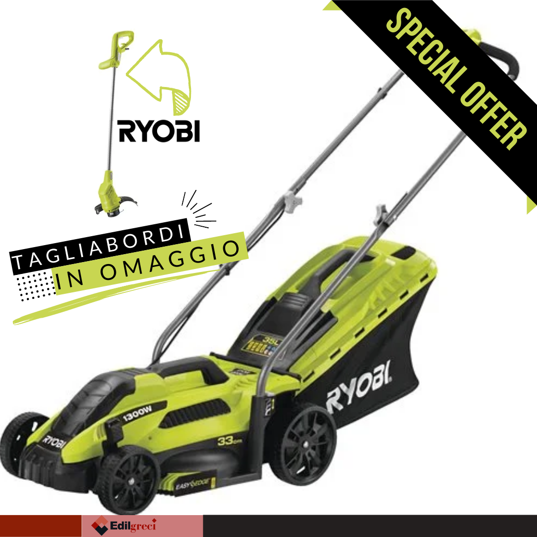 tosaerba elettrico ryobi